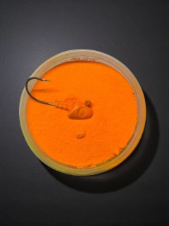 GUMOVÁ BARVA NA JIGOVÉ HLAVIČKY UV ORANGE 500G